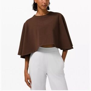 Lululemon poncho size medium brown